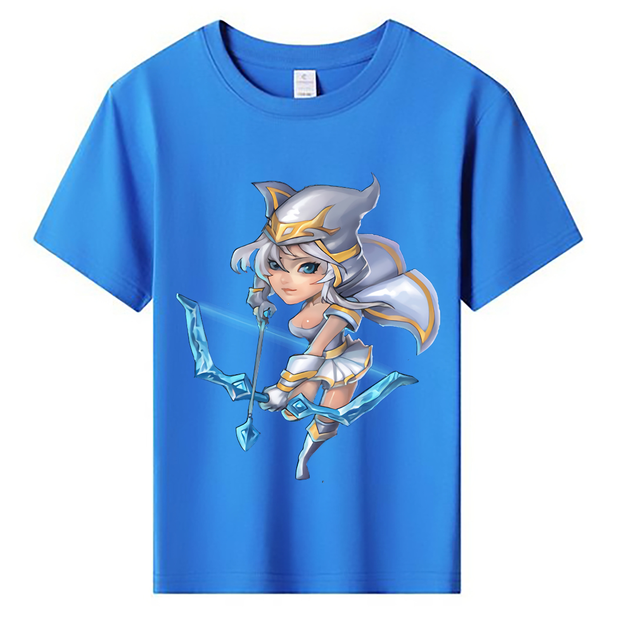 （画像用） リーグ・オブ・レジェンド League of Legends LOL 綿100％キッズTシャツ（フロントプリント）